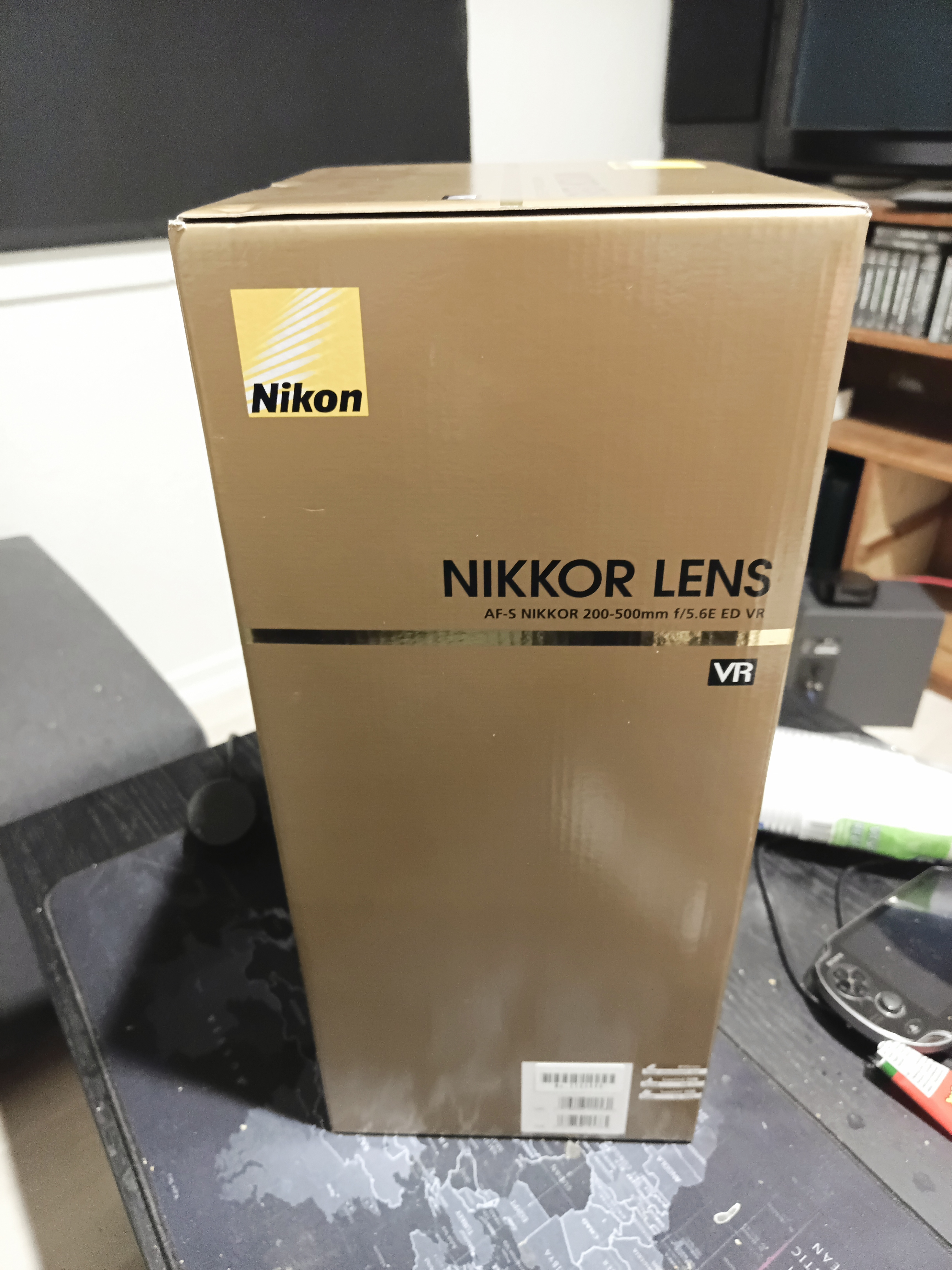 Unboxing the Nikon AF-S 200–500mm f/5.6E ED VR — My Long-Awaited Telephoto Beast