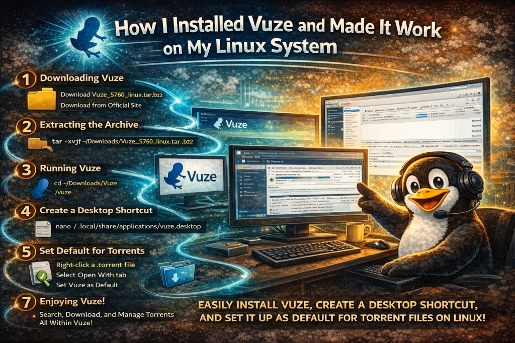 How I Installed Vuze on My Linux System (Beginner-Friendly Guide)