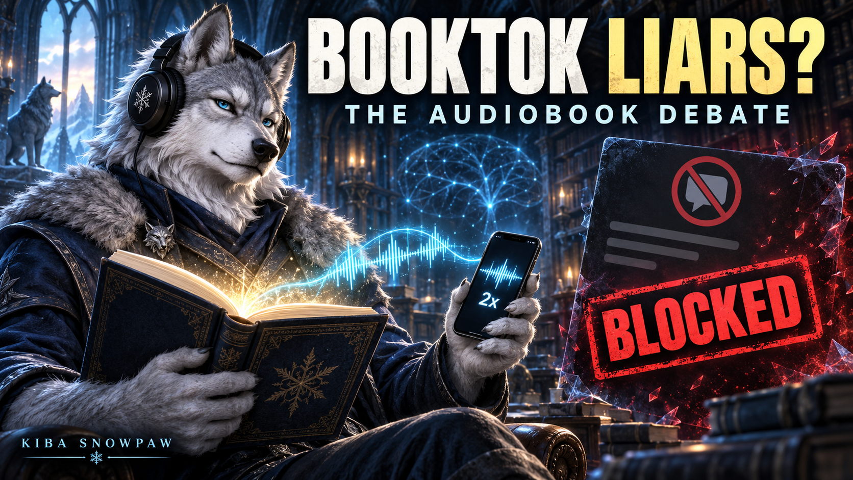 Let’s Talk About “BookTok Liars”: Speed Listening, Literary Gatekeeping, and the Debate That Ended in a Block